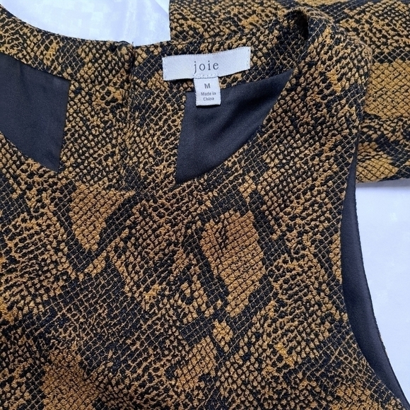 JOIE Tonie Sheath Snake Dress - Picture 9 of 14